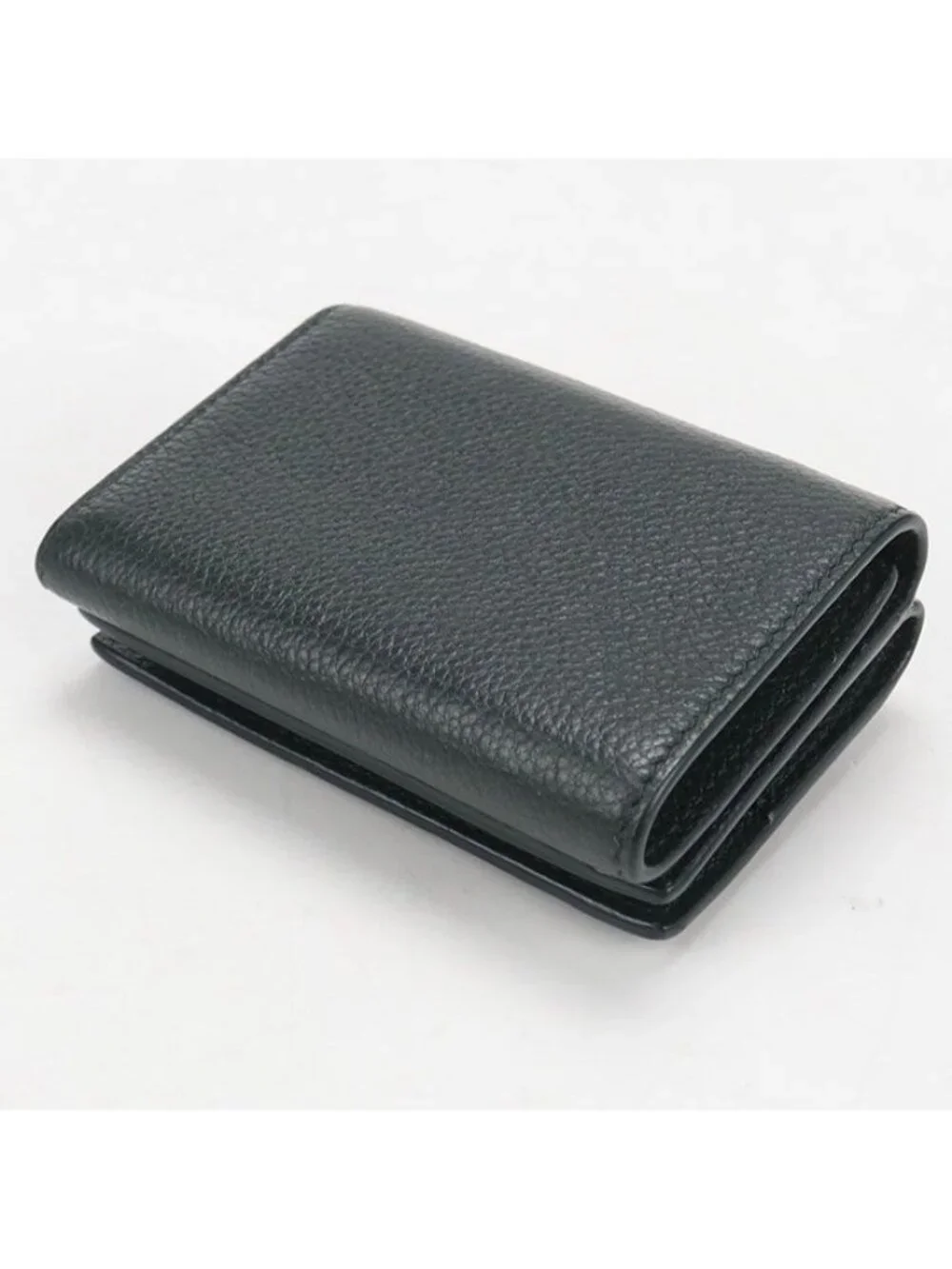 Saint Laurent Tiny Wallet Origami Trifold Leather - Picture 2 of 9